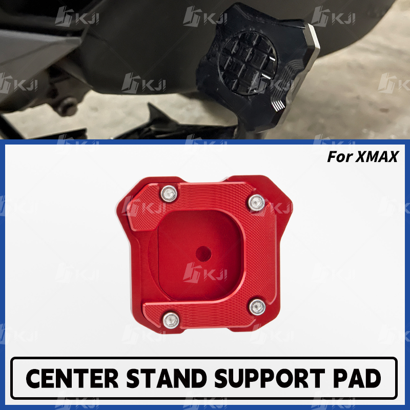 Xmax Tech Max Accessories - ヤマハ XMAX 300/250/125/TECHMAX センターメインスタンド引伸カバーパッドダブルミドルスタンドサポートアクセサリー部品
