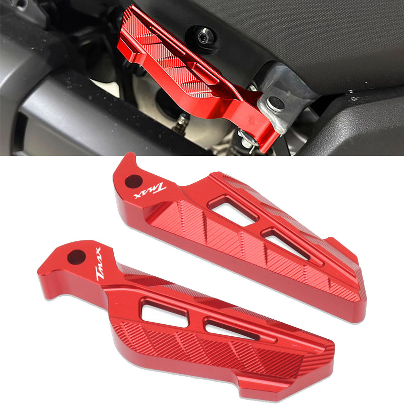I Tech Accessories - 二輪車用リアパッセンジャーフットレスト,フットレストペダル,tmax530,tmax560,tmax500,T-MAX,530, 560, 500,tech tmax用アクセサリー