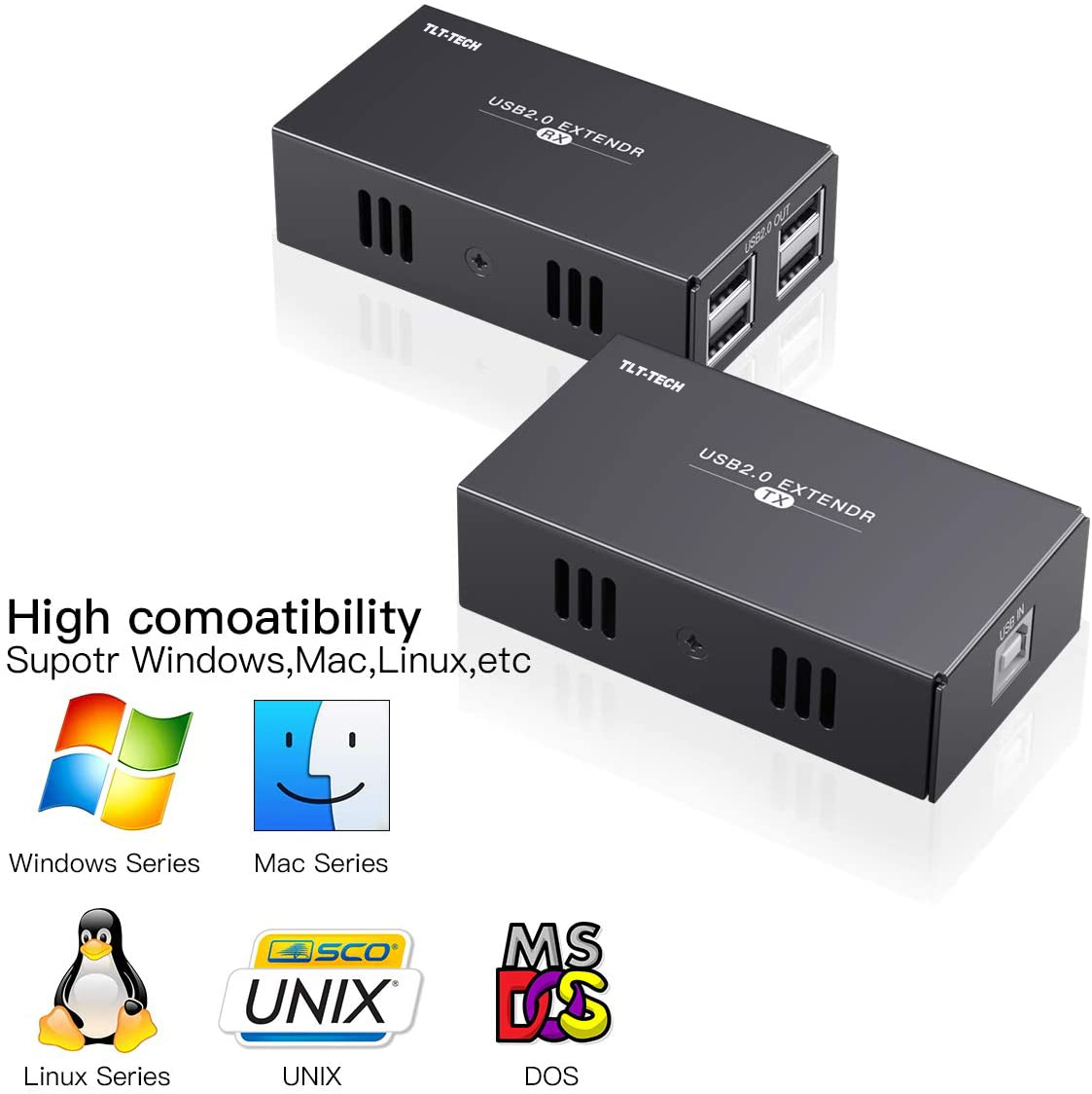 USB 2.0エクステンダー,4ポートUSBハブ,LANイー - Usb Hub 7 Port のレビューと価格
