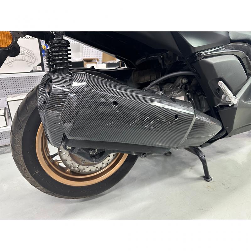 エキゾーストパイプ保護カバー,熱シールド,火傷防止,オートバ - Xmax Tech Max Accessories のレビューと価格