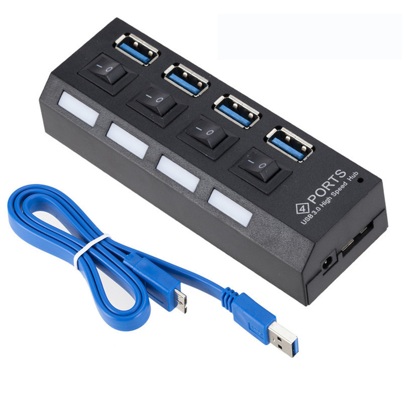 Usb 3.0ハブ5 5gbpsの高速マルチusbスプリッタ - Usb Hub 7 Port のレビューと価格
