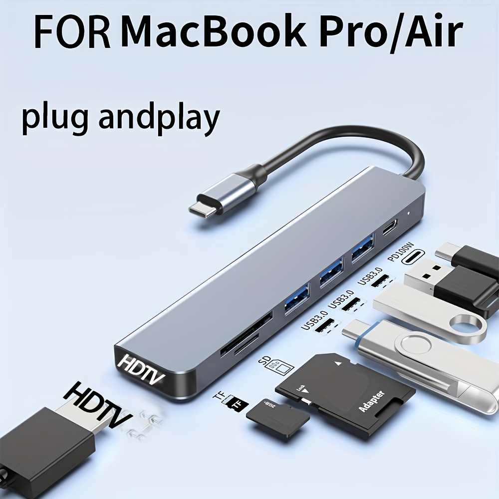 7 in 1 USB C ハブ、4K HDMI対応、PD急速 - Usb Hub 7 Port のレビューと価格