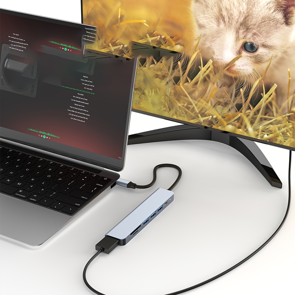 7 in 1 USB C ハブ、4K HDMI対応、PD急速 - Usb Hub 7 Port のレビューと価格