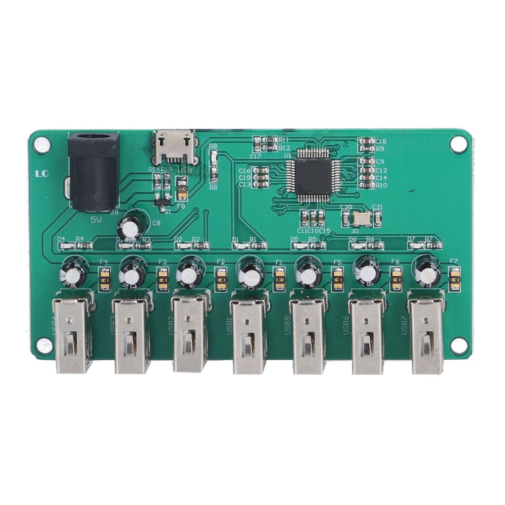 USB2.0ハブ USB2.0ハブモジュール DC 5V 1 - Usb Hub 7 Port のレビューと価格