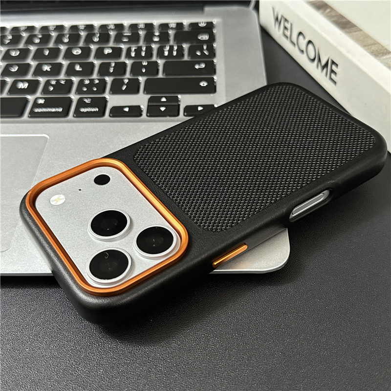 高級テック織りキャンバス磁気 PU レザーケース iPhon - Tech Accessories Hard Case のレビューと価格
