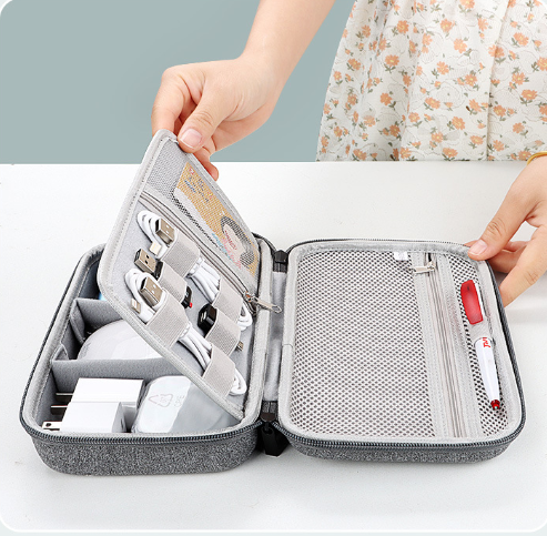 ポータブル防水EVAハードシェルテックオーガナイザーポーチ、 - Tech Accessories Hard Case のレビューと価格