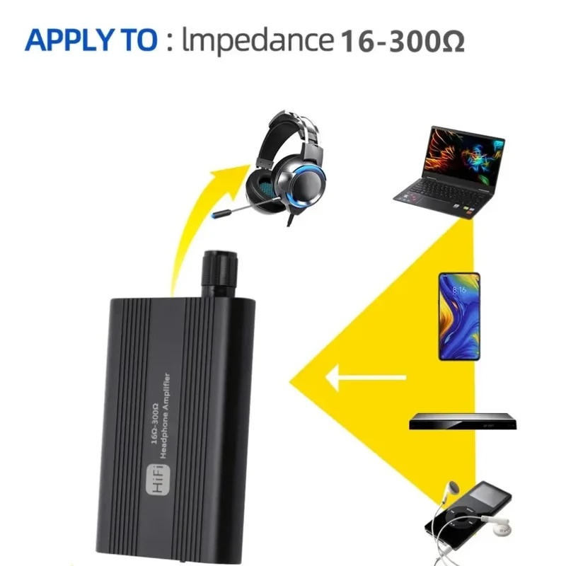 16-300Ω HiFi ヘッドフォンアンプ ミニオーディオ - Usb Hub 7 Port のレビューと価格